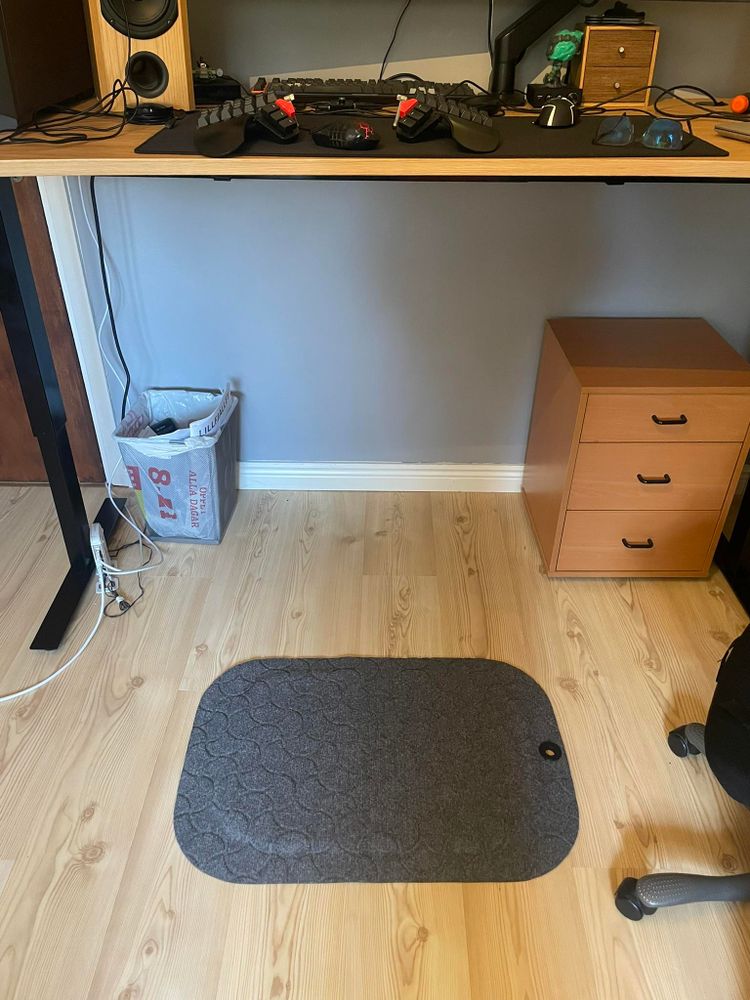 Ergonomic standing mat