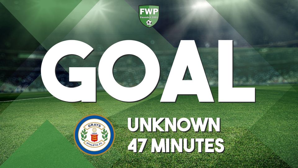 GOAL: Barking 1-2 GRAYS ATHLETIC - Unknown (47')