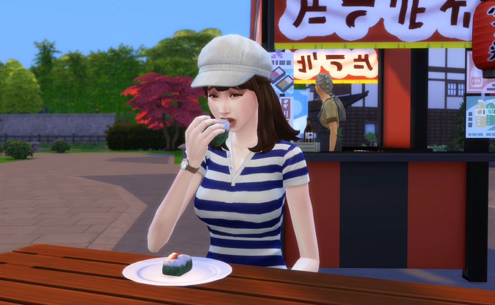 Everyday onigiri... (due to lack of simoleons)
