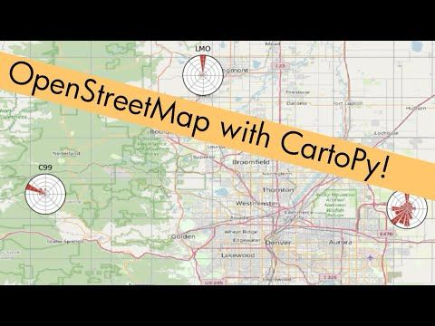 MetPy Mondays #323 - Mapping Wind Roses on OpenStreetMap with CartoPy