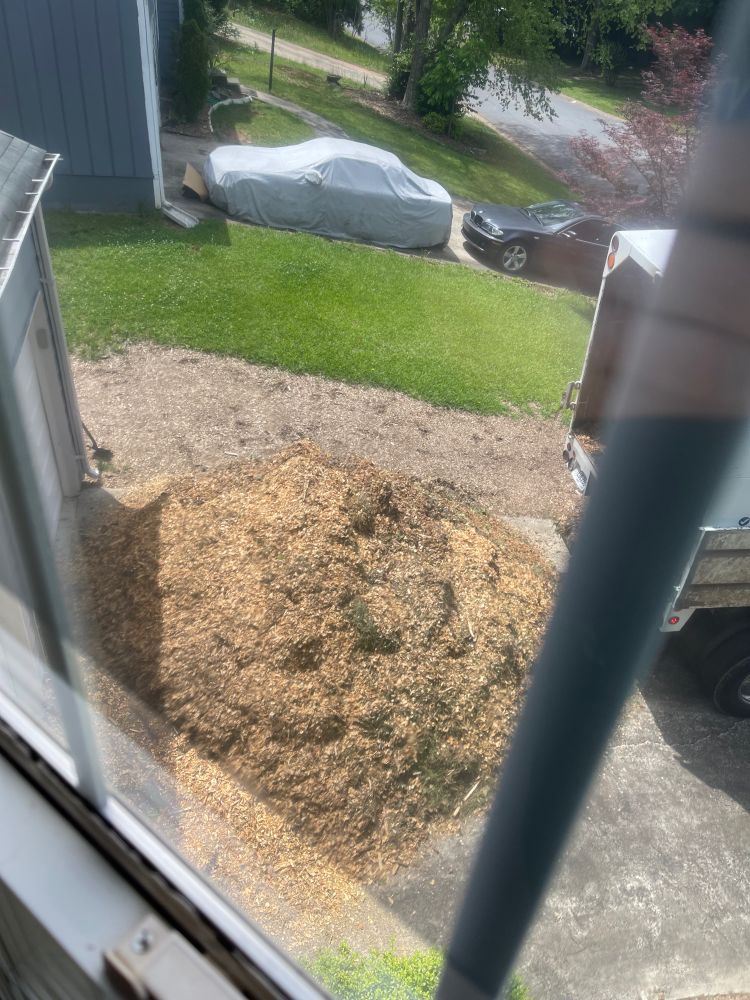 Our latest wood chip delivery
