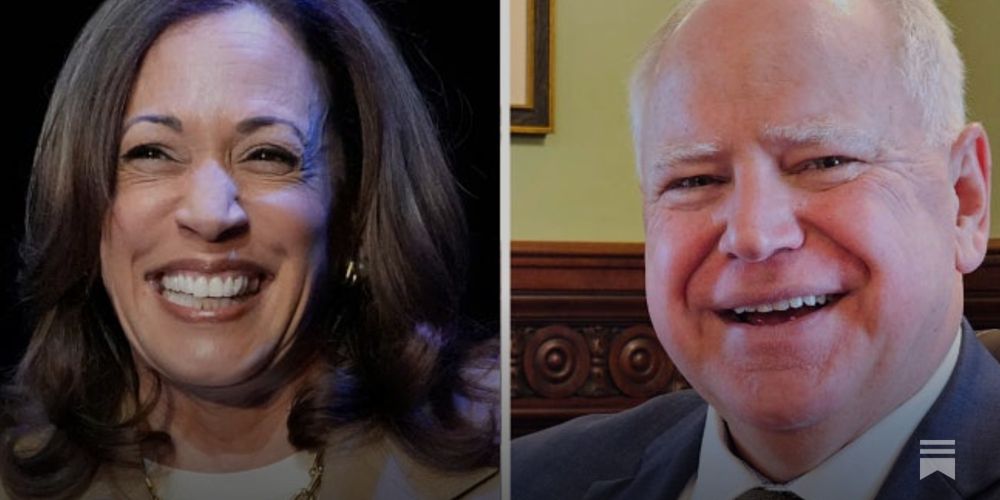 Kamala Harris and Tim Walz — fuck yeah, let’s do this