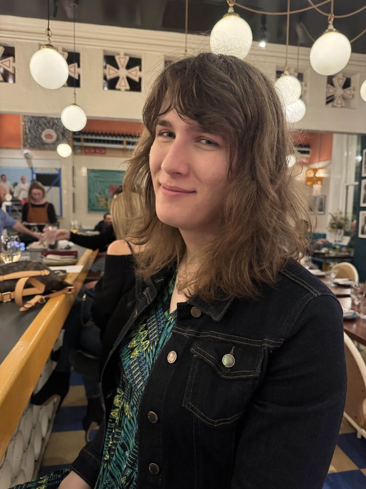 it's me at a nice restaurant