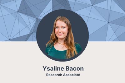 Welcome to new Cascade Institute Research Associate Ysaline Bacon