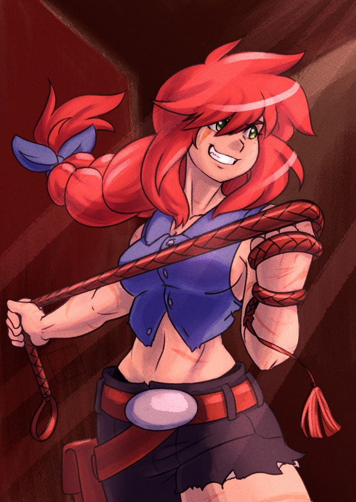 "Wild" Rose Crest, also known as The Adventurer Who Stood Atop the World. Known for her fiery red braids and her trusty whip, Rose conquered  every quest, every ruin, and every beast imaginable. However, she suddenly disappeared one day, taking her legends with her. Who will be the one to replace her and stand atop the world?