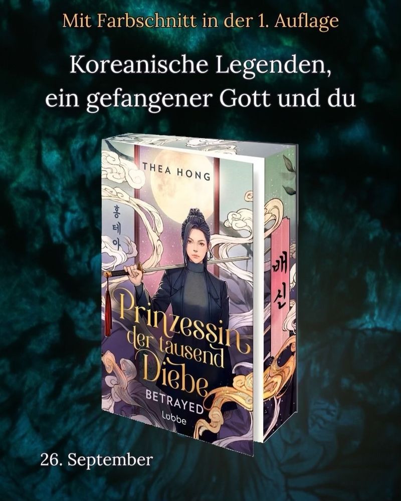 Cover des Buches Prinzessin der tausend Diebe, ET 26. September