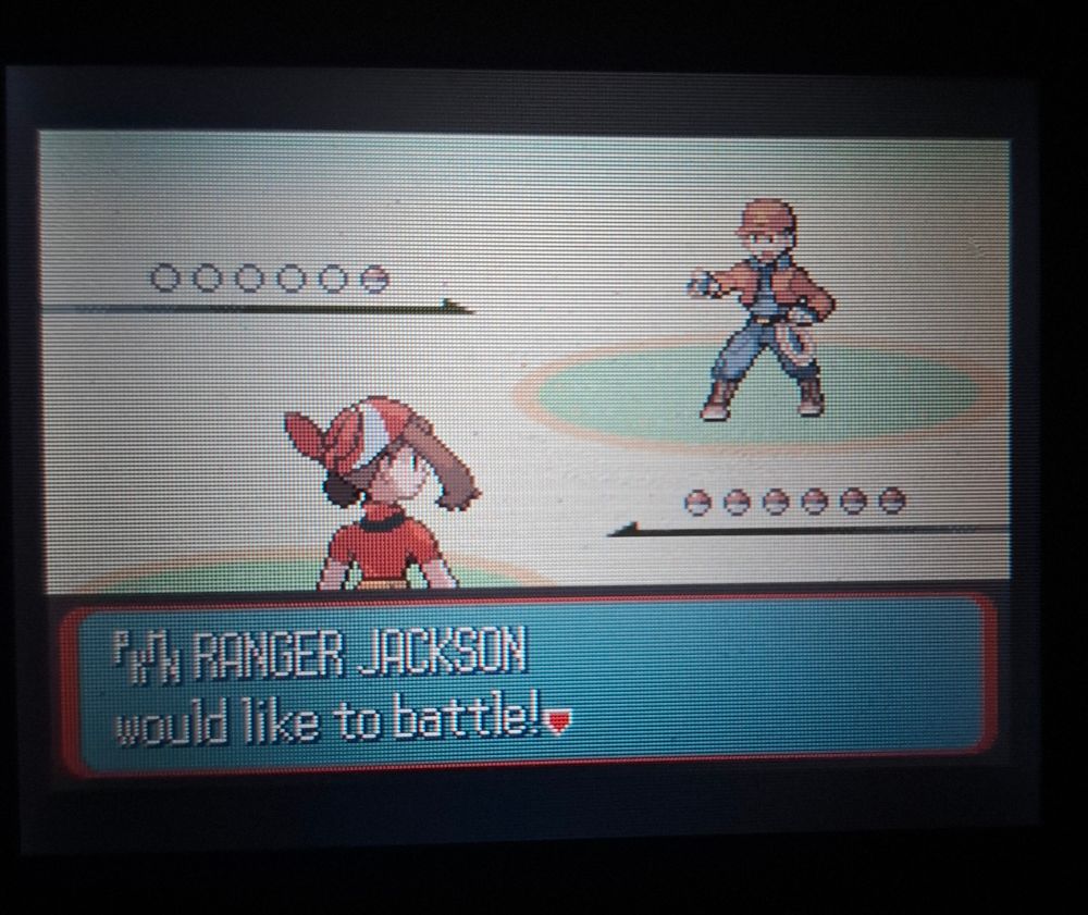 Pokémon Ranger Jackson only has one Pokémon. It's Breloom. He's a real motherfucker.