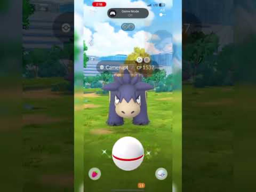 BOTH Shiny Mega Camerupt forms!! #Pogo #PokemonGo