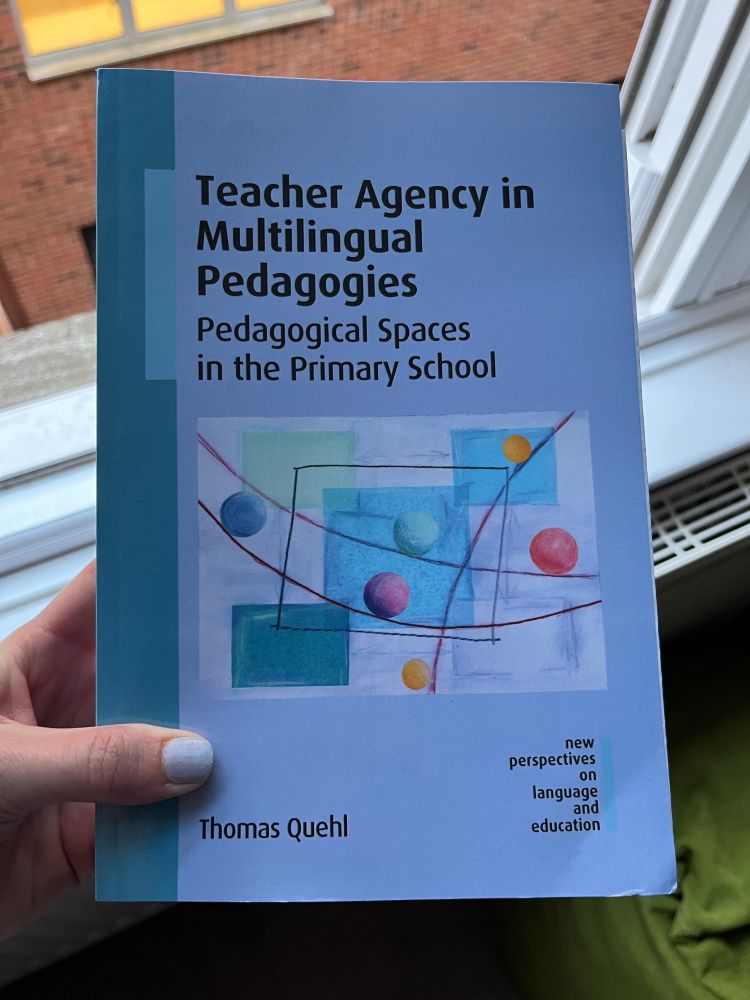 The cover of Thomas Quehl's new book, Teacher Agency in Multilingual Pedagogies