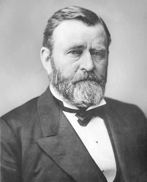 A portrait of President Ulysses S. Grant.