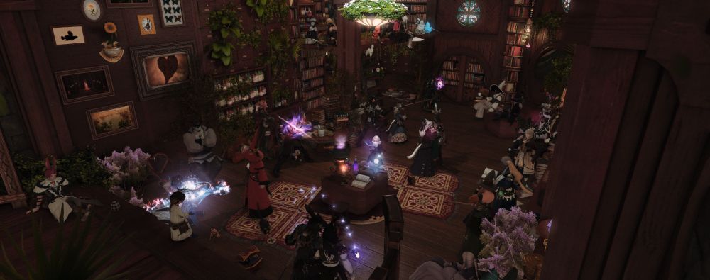 Our wizards and witches theme build that had a lot of lovely warm wood, greenery and mystic items that detailed the build. A lot of people really liked this one!