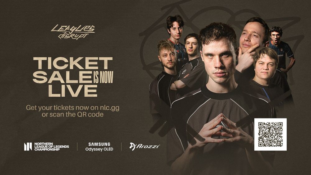 The ticket sale for the upcoming Leagues Disrupt is now open!