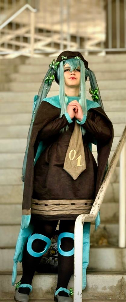 Cosplay of project voltage bug miku