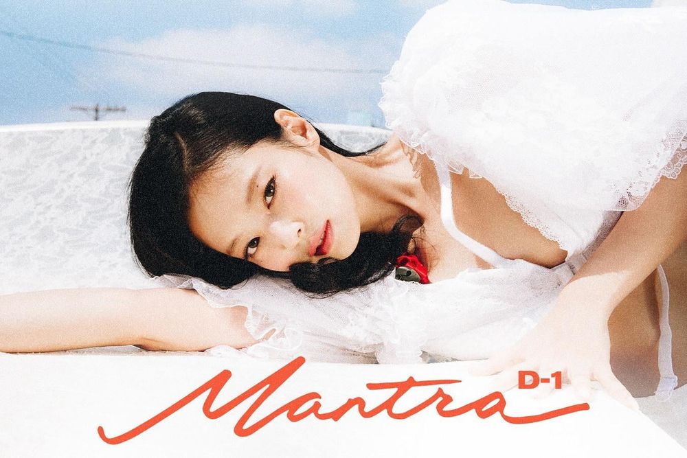 241010 JENNIE – ‘Mantra’ (D-1 Poster)