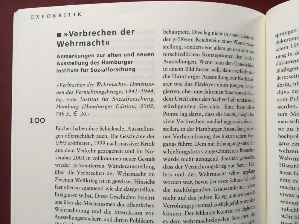Foto eines Ausschnitts der ersten Seite des gedruckten Artikels im Heft.