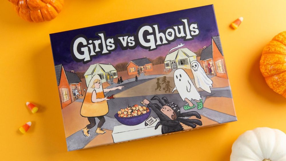 Girls vs Ghouls - A Strategic Game of Trick-or-Treat