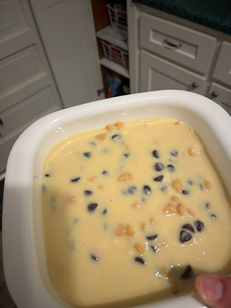 Hello Dollies about to go into the oven 