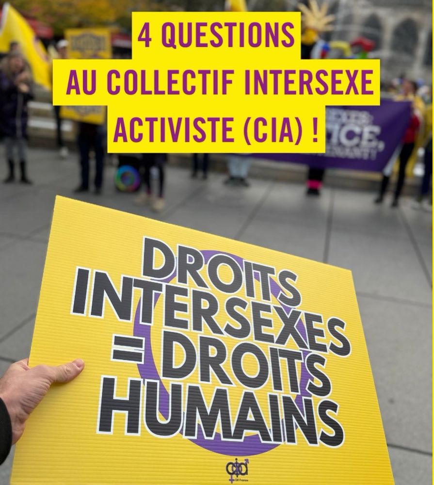 4 questions au Collectif intersexe activiste 