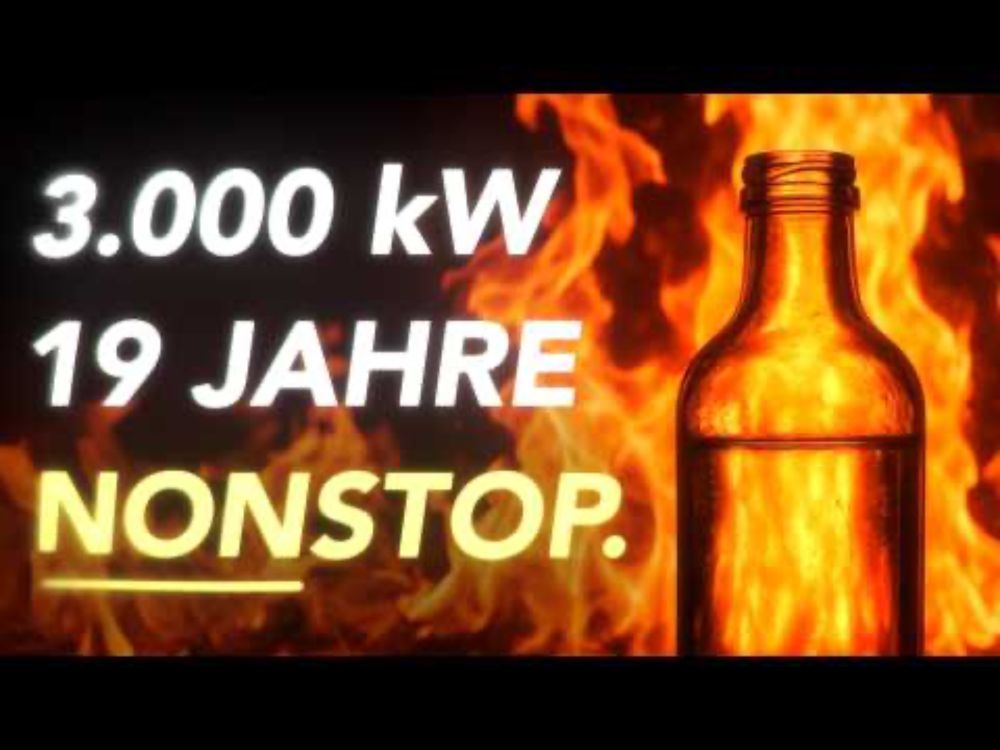 Glasöfen dürfen NIE ausgeschaltet werden – und das ist ein Problem