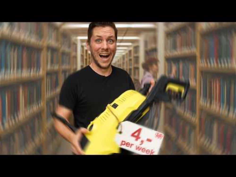 Kein Kaufzwang mehr! Die "Libraries of things" machen’s vor