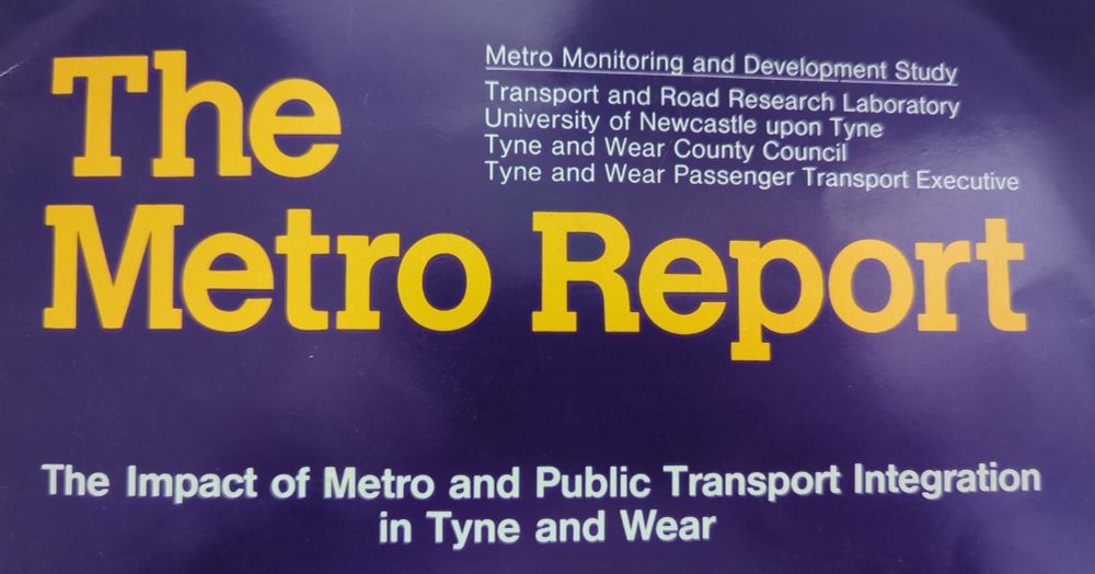 The cover of 'The Metro Report'