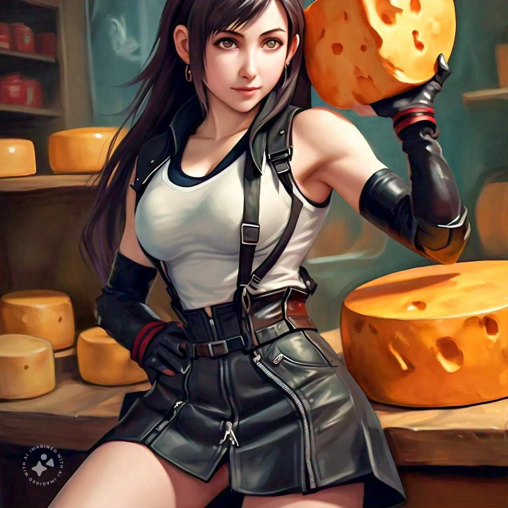"no one has as many friends as the man with many cheeses." -- tifa lockhart