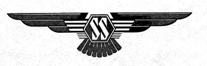 A logo with SS in the middle