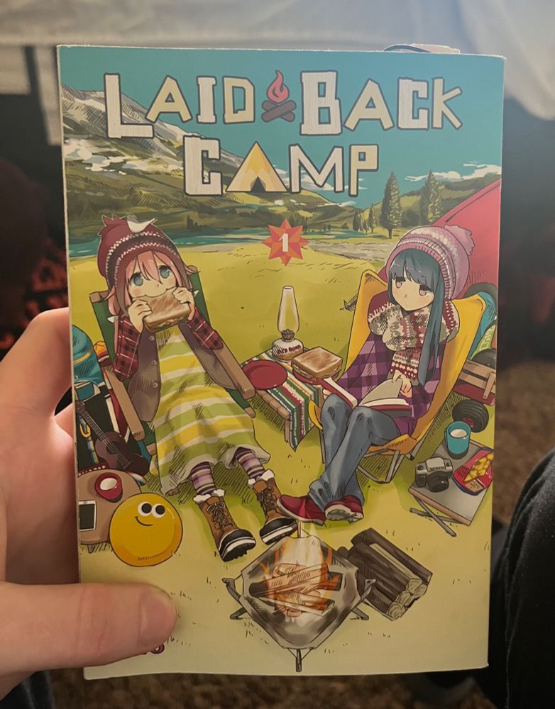 laid back camp manga