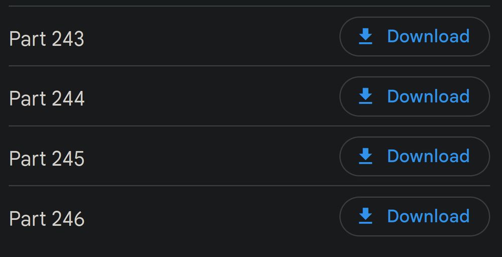 246 download buttons for parts