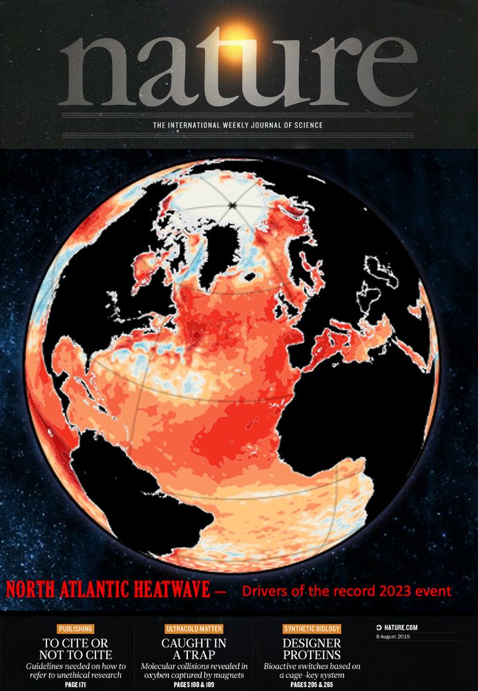 This is not the actual cover of Nature, just shown here for illustrative purposes. We did submit this figure for consideration for their cover. Print run in two weeks, we'll know by then if it gets used.