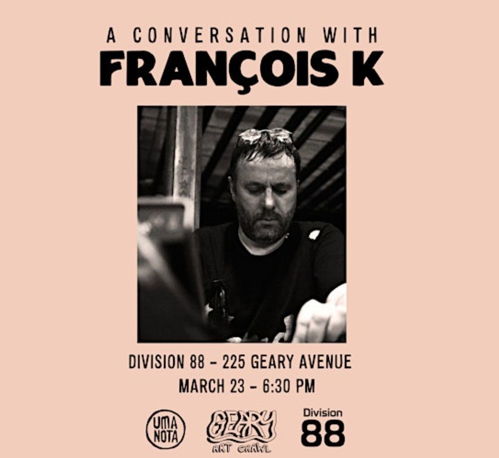 Flyer for event at Division 88 in Toronto Ca on 03.23.2025