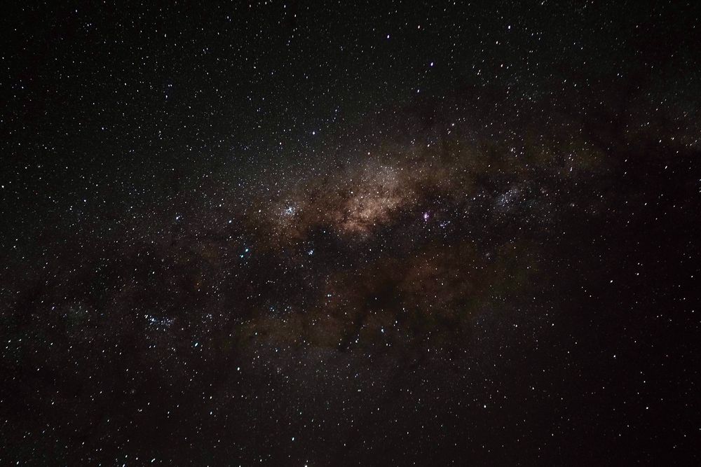 The Milky Way centre. X-T3 with XF23mm. f/2, iso 2000, 15 sec exposure.