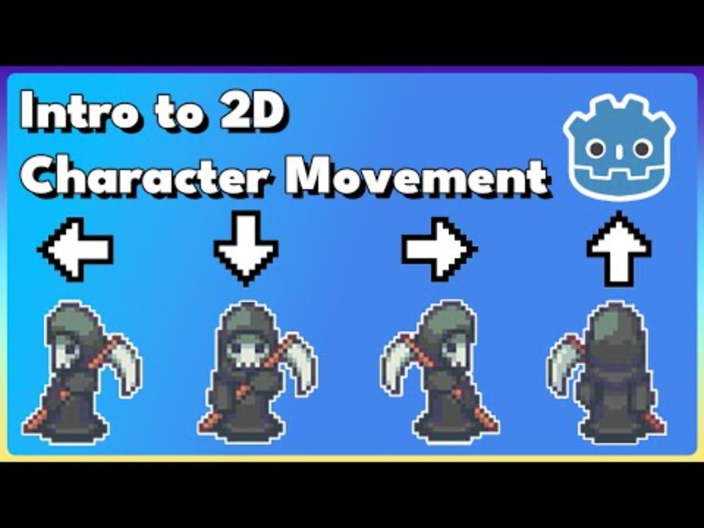 Intro to 2D Character Movement in Godot 4.3