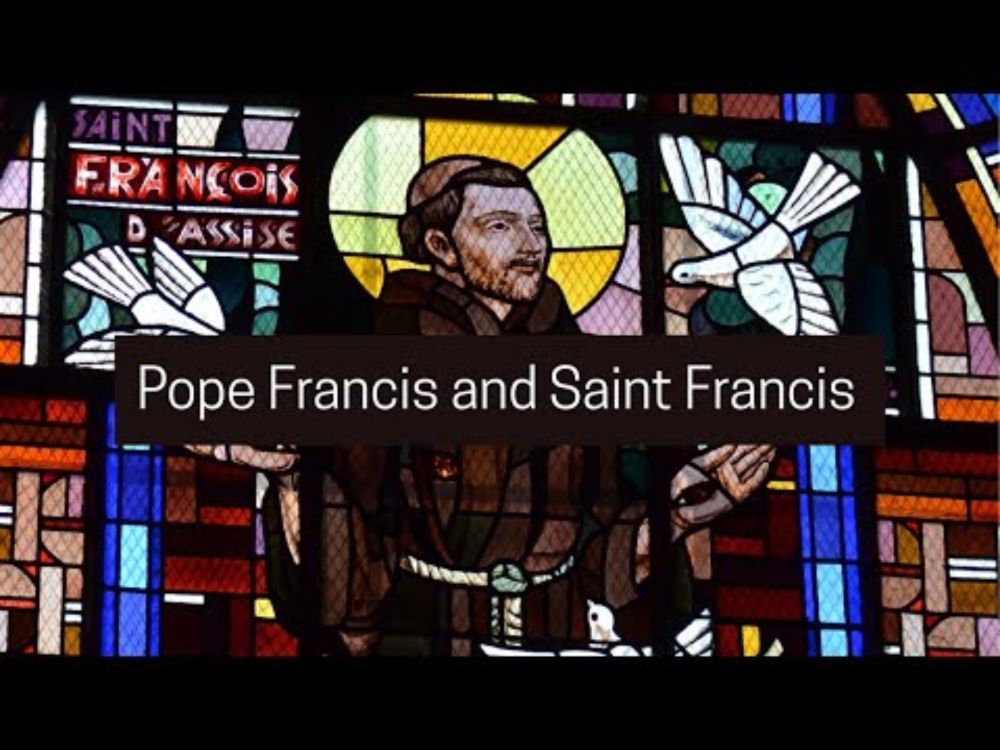 Pope Francis and Saint Francis