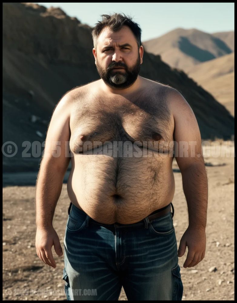 AI-generated bear art