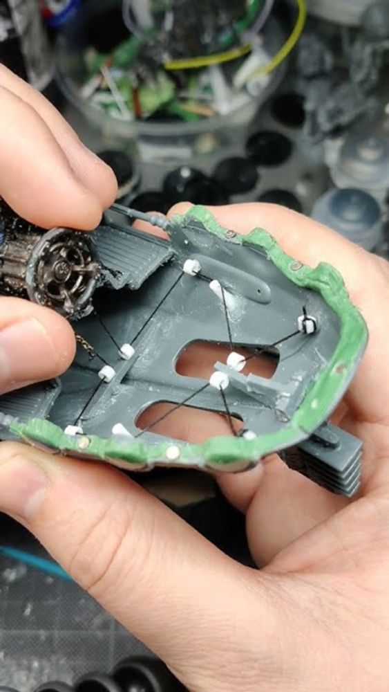 Arkanaut Frigate Rudder Mechanism - Interior