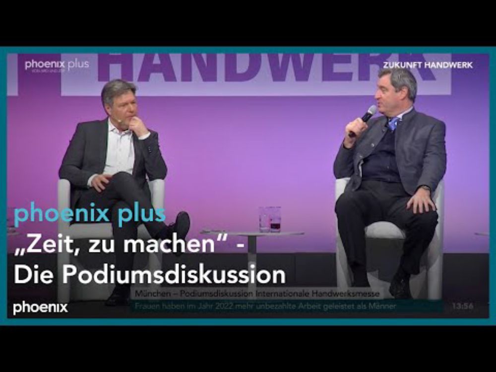 phoenix plus - Zukunft Handwerk: ZDH-Kongress im Rahmen der internationalen Handwerksmesse