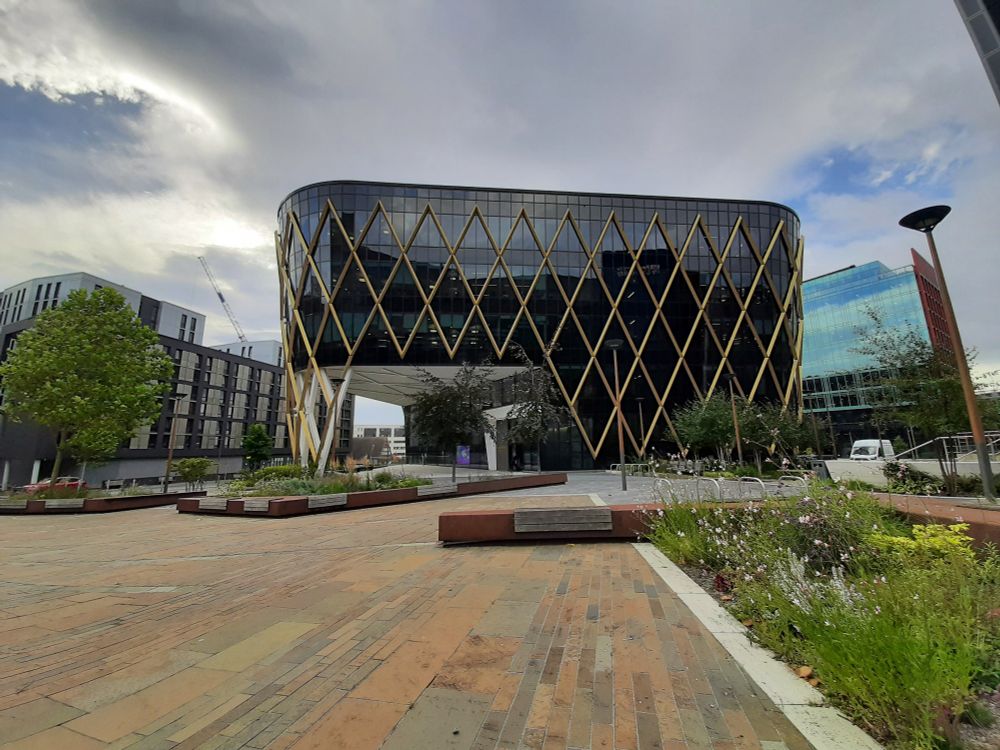 External phoyo of the Catalyst building, Newcastle Helix