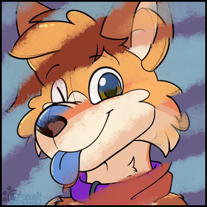 #canvaskat #furry #art #anthro #commission