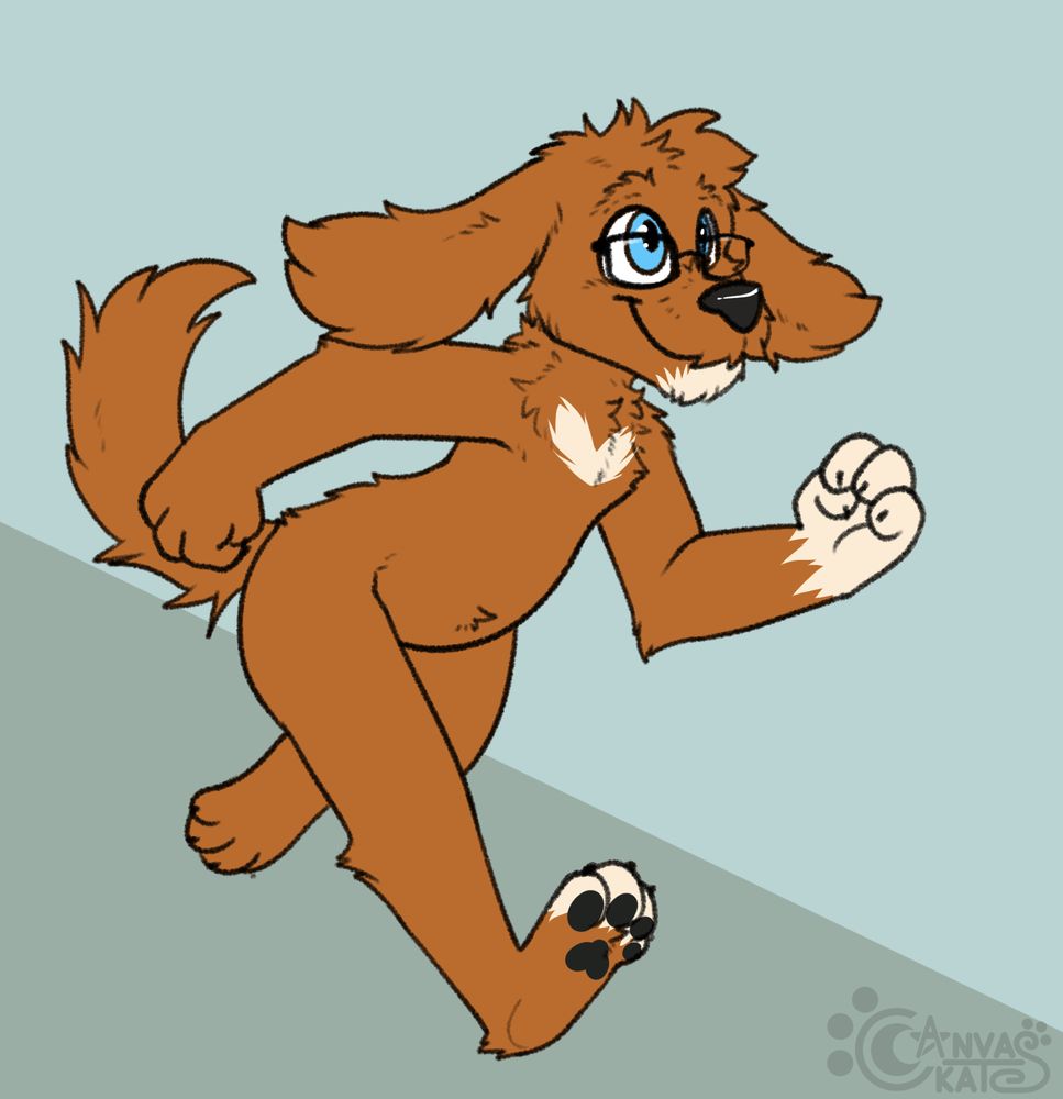 #canvaskat #furry #art #anthro #commission