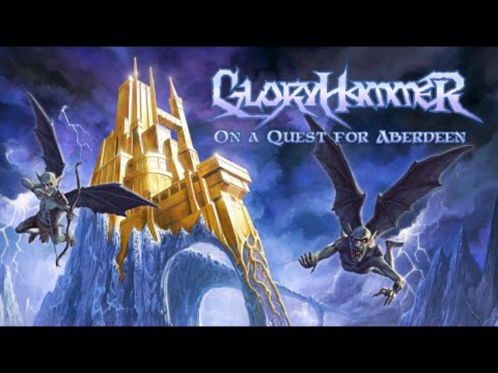 GLORYHAMMER - On A Quest For Aberdeen (Official Lyric Video) | Napalm Records