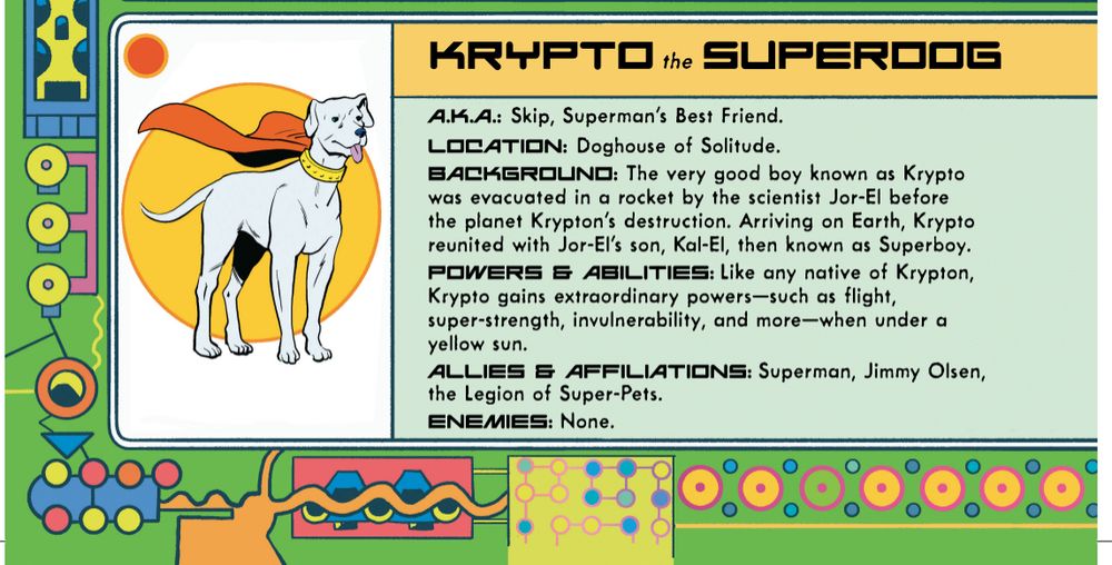 Krypto’s entry!