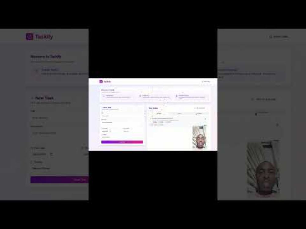 Taskify | A Personal Task Management System Built with React, Fireproof, RadixUI and Tailwindcss.