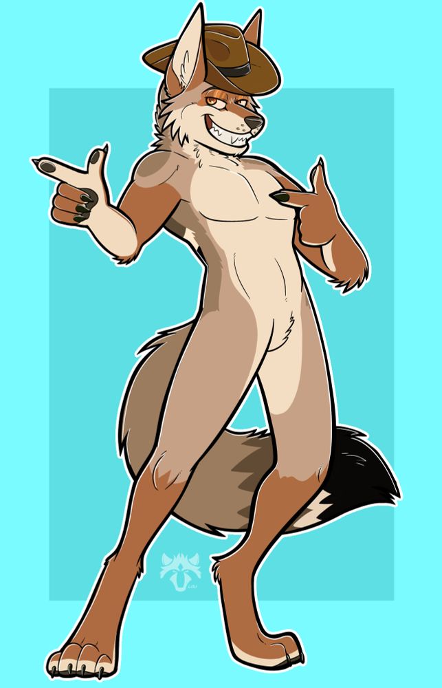 Me making two finger guns at the viewer and smiling with a sly smile.