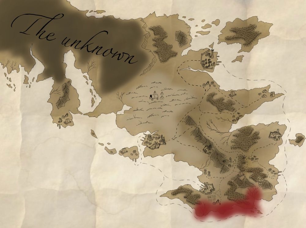 The mangroves cover a wide swath of the southernmost coast, proving to be a highly diverse ecosystem with a lack of draconic predators present. 
