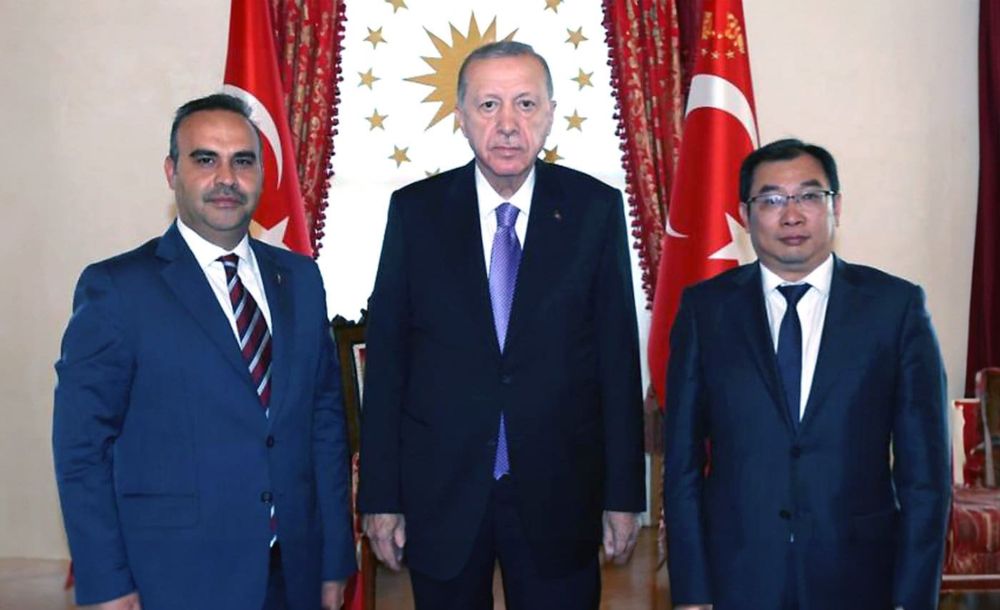 Cumhurbaşkanı Erdoğan, Chery Başkanı Zhang Guibing ile görüştü