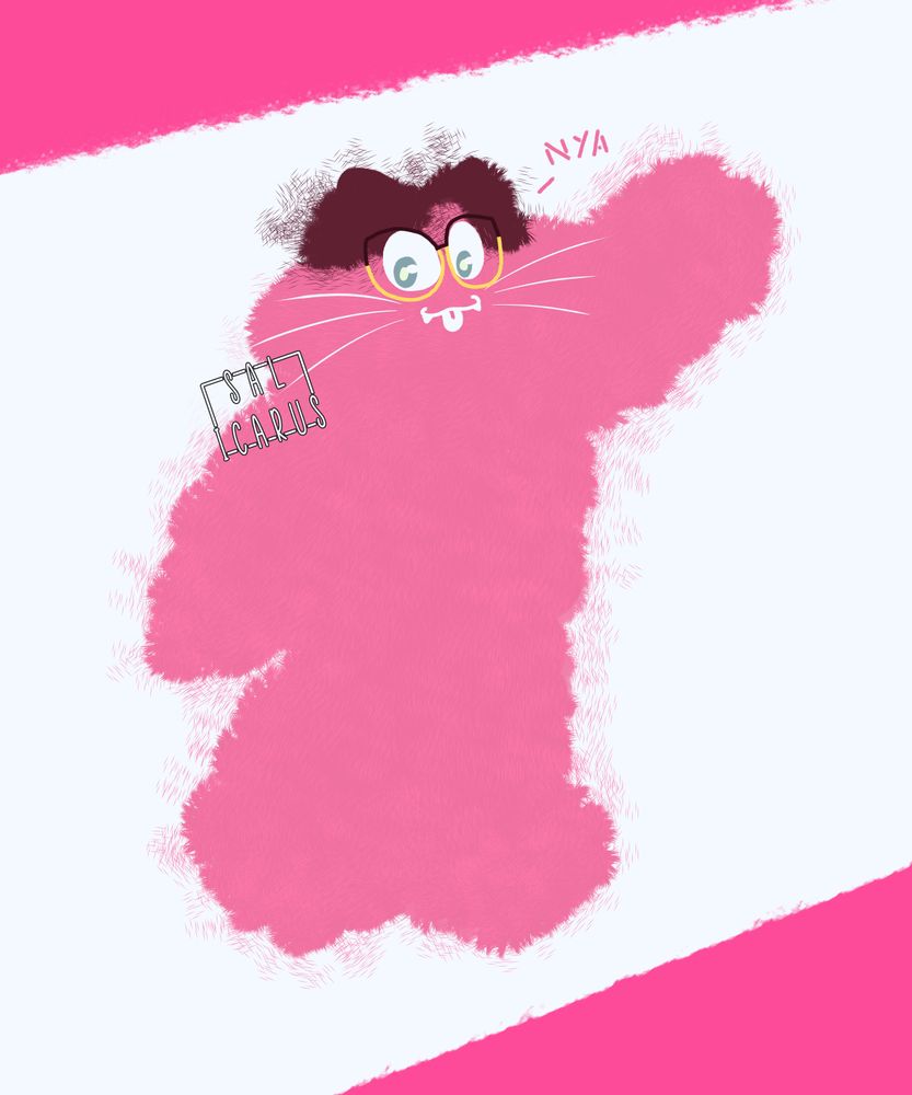 an art of cherrichus but she is a hairy blob!!!!!!!!!!!!!!!!!! she is sayin "NYA"!!!!!!!!!!!!!!!!!!!!!!!!!!!!!!!
