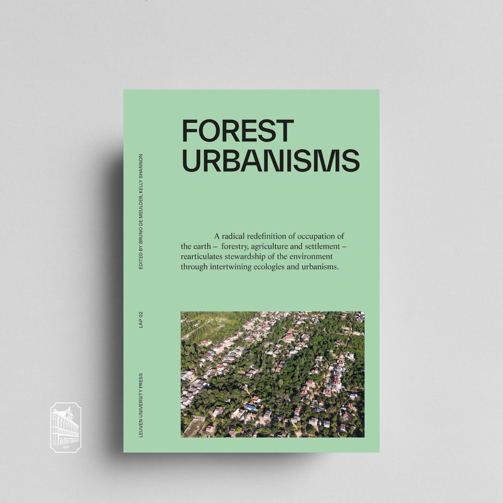 boek cover Forest Urbanisms