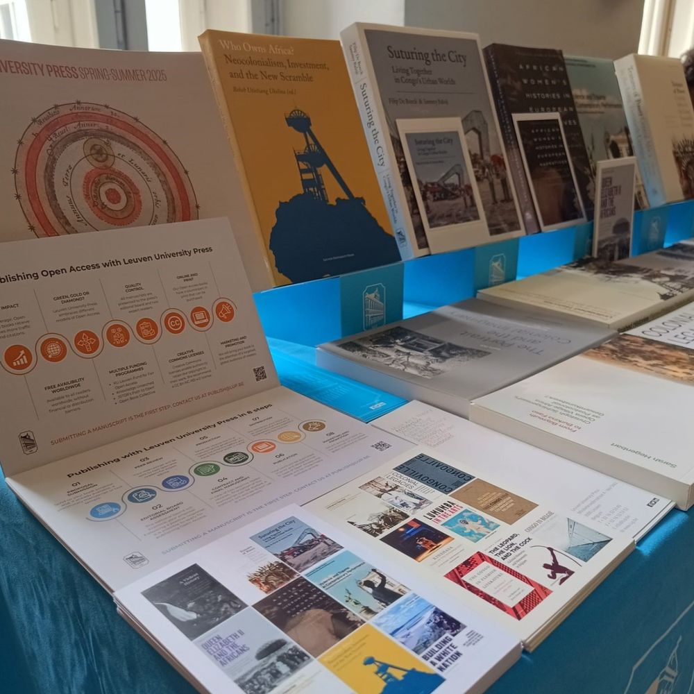 table with books