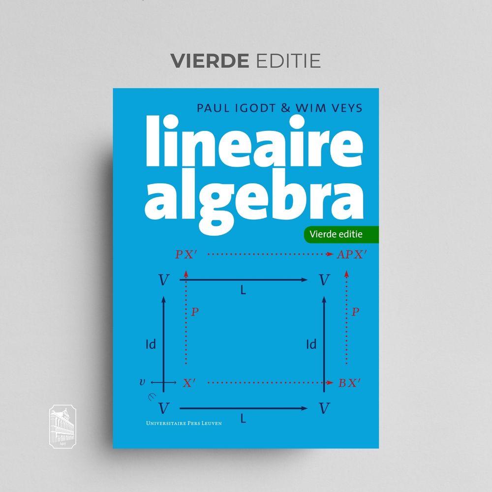 boek cover Lineaire algebra – vierde editie